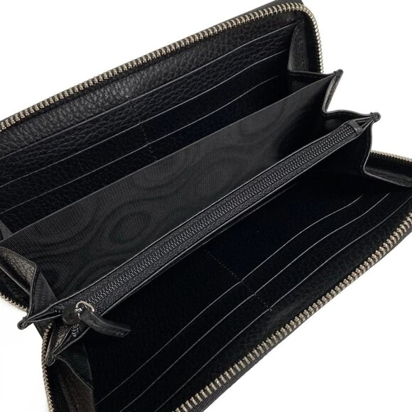 GUCCI GG Marmont Black Leather - Long Wallet 451-071525 - Picture 8 of 11